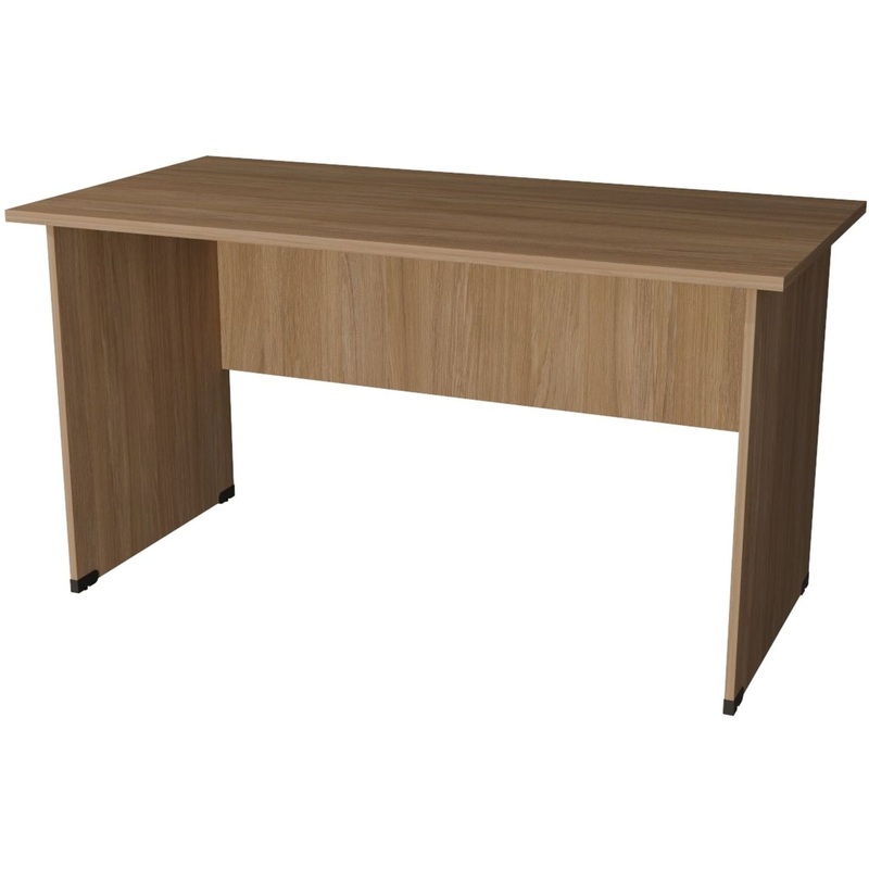 Изображение товара Стол письменный Комус Мебель Well (дуб урбан янтарный, 1400х700х750 мм)