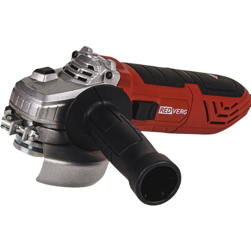 Изображение товара Угловая шлифмашина Redverg RD-AG1200-125 - полупрофессиональный инструмент 125 мм
