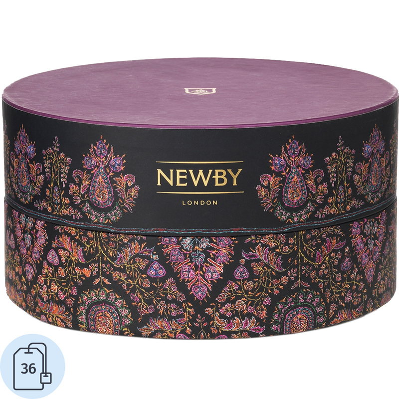 Изображение товара Чай чёрный Newby Краун 36 пакетиков