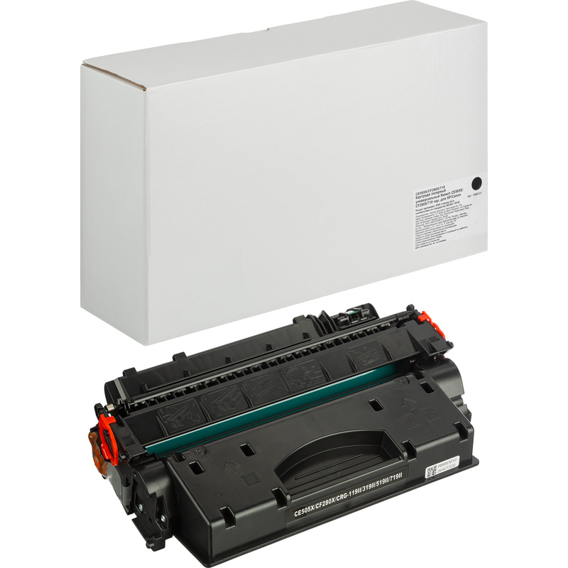 Изображение товара Совместимый лазерный картридж Retech CE505X/CF280X/719 для HP и Canon черный