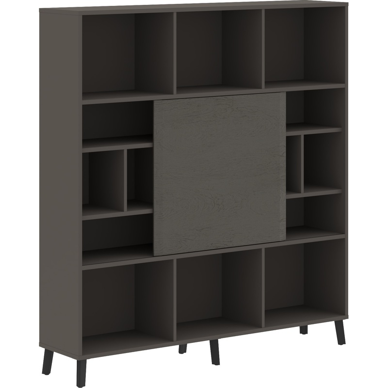 Изображение товара Стеллаж для документов Кабинет Jay со слайд-дверью белорусского производства 1800х400х1950