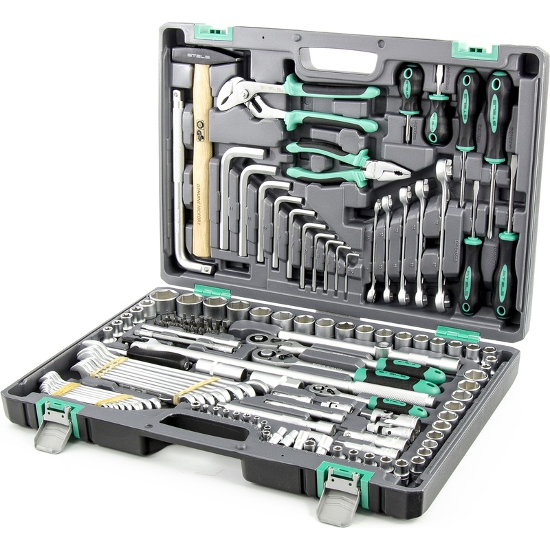 Изображение товара Набор инструмента универсальный Stels 142 предмета (14107)