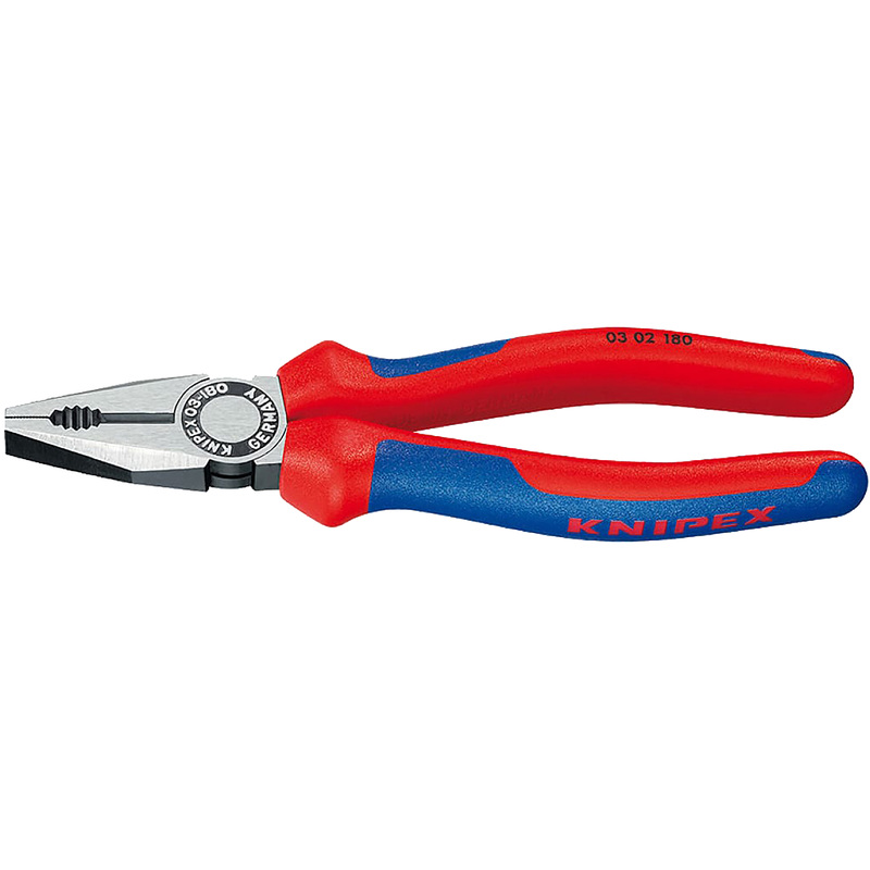 Изображение товара Плоскогубцы комбинированные 180 мм Knipex KN-0302180SB