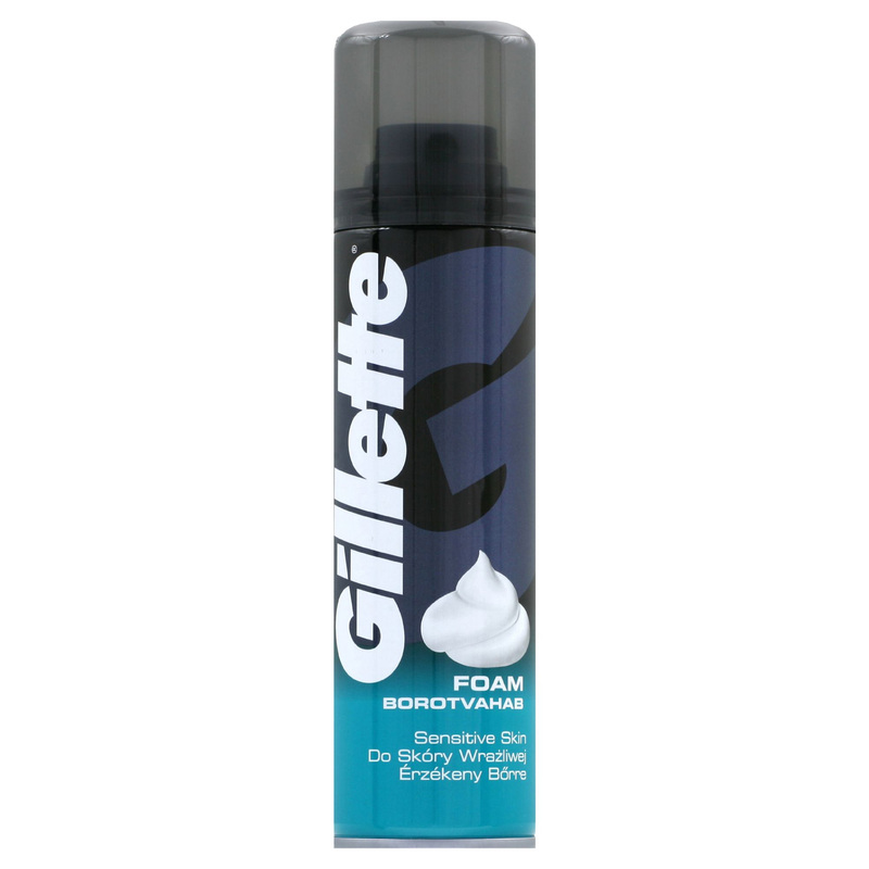 Изображение товара Пена для бритья Gillette Sensitive Skin 200 мл для чувствительной кожи