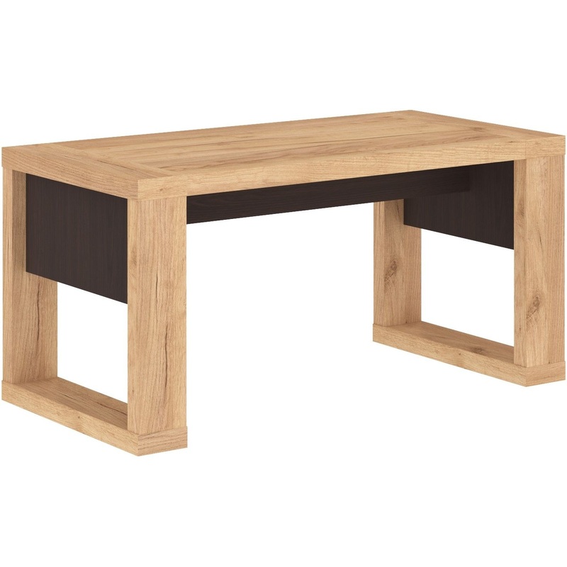 Изображение товара Стол журнальный Alto ACT 105 (дуб бофорд/венге магия, 1000х500х500 мм)