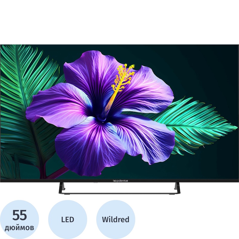 Изображение товара Телевизор 55 UHD 4K Topdevice TDTV55CS05U_BK с Smart TV и HDR
