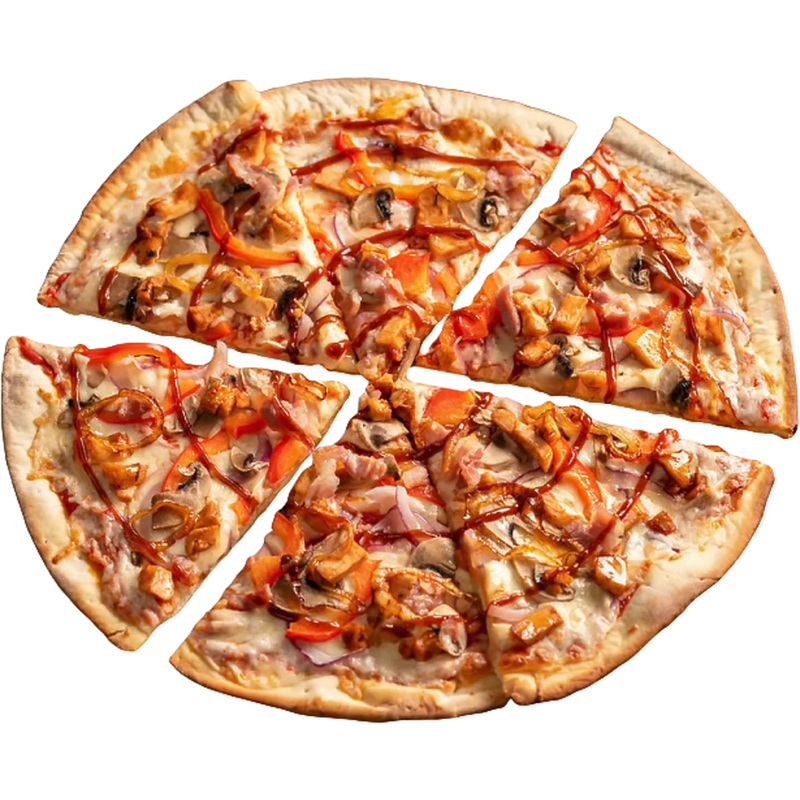 Изображение товара Пицца Супер BBQ без глютена 630 г аппетитное блюдо для любителей ярких вкусов