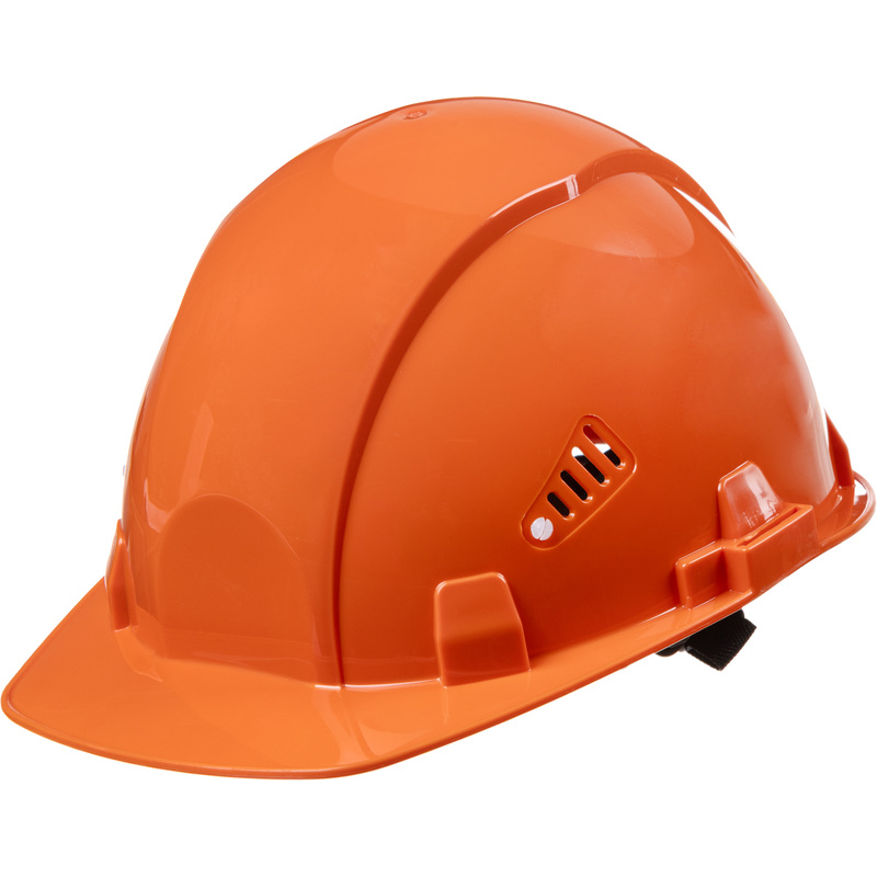 Изображение товара Каска защитная TOPFORT Стандарт 202 оранжевая с храповым механизмом