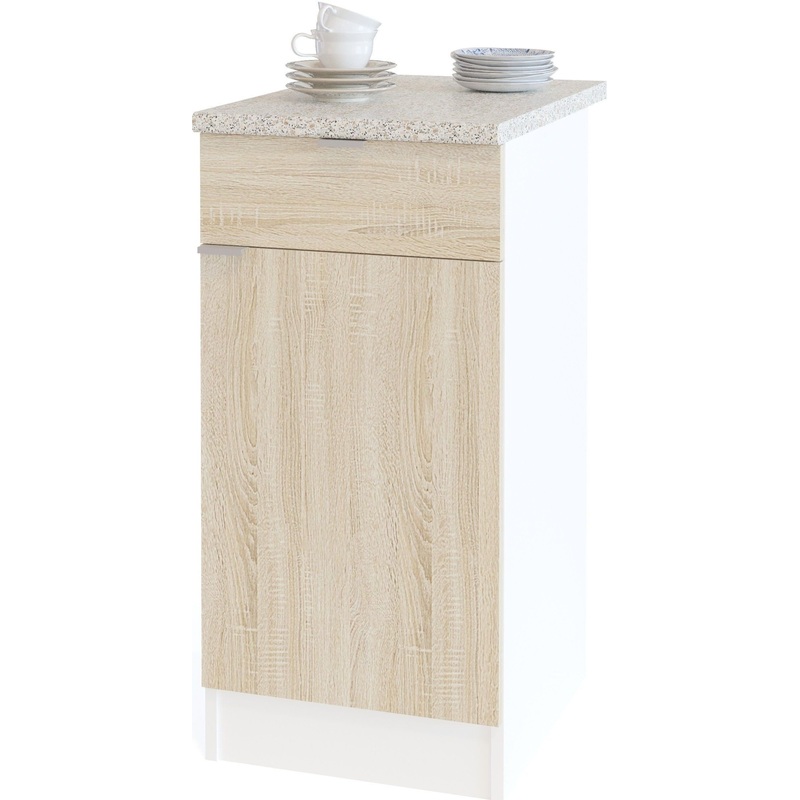 Изображение товара Уценка. Шкаф напольный Сокол ТК-04.1 (дуб сонома, 400x600x850 мм)