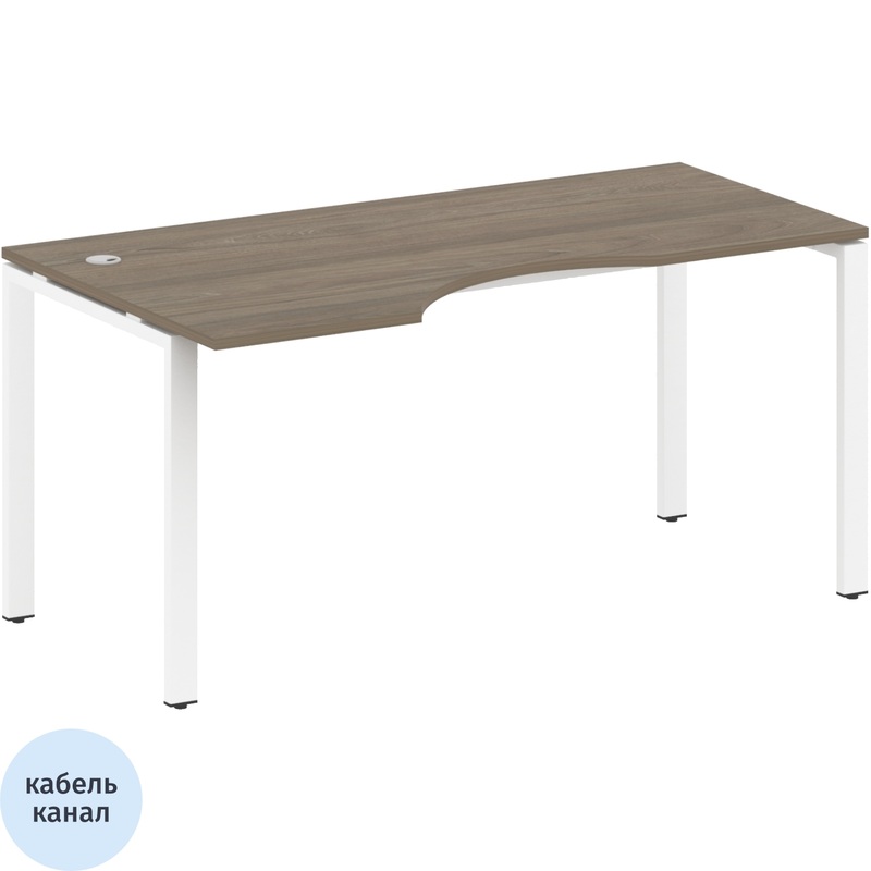 Изображение товара Эргономичный стол Metal System Style БП.СА-1Л левый