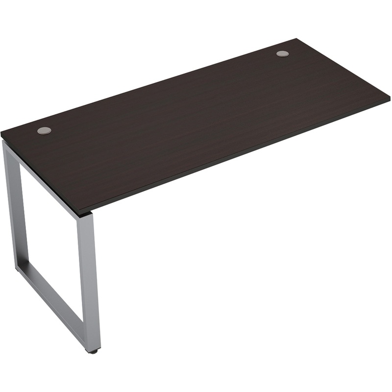 Изображение товара Стол приставной Avance 6МБК-О.6174 (венге/алюминий матовый, 1600х700х750 мм)