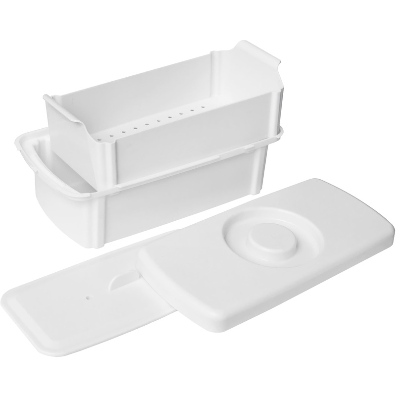 Изображение товара Контейнер для ПСО и дезинфекции 3 л белый с зонами для бирок и ручками