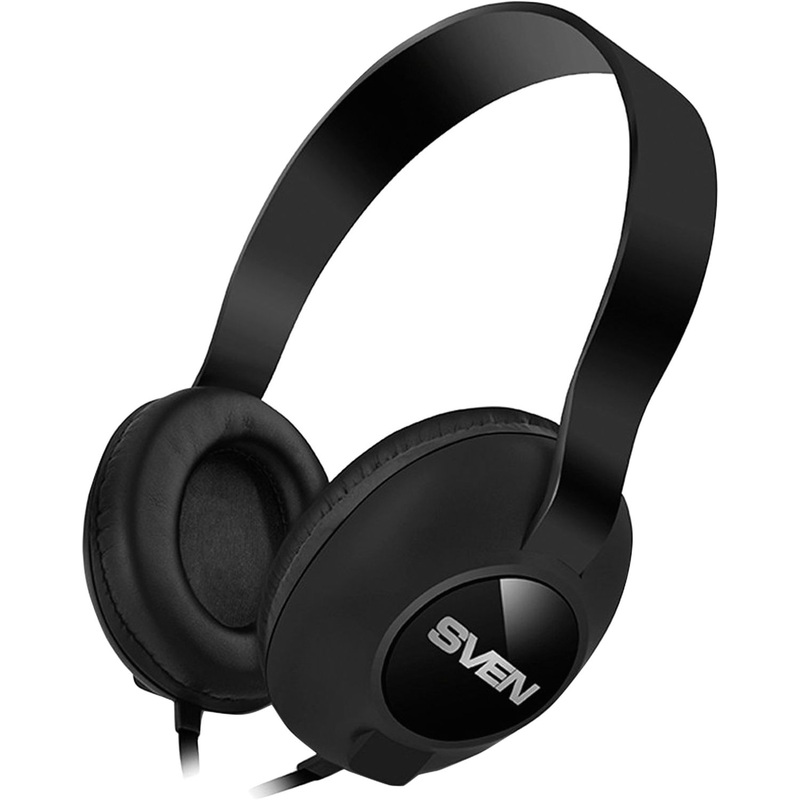Изображение товара Наушники Sven AP-310M черные с микрофоном