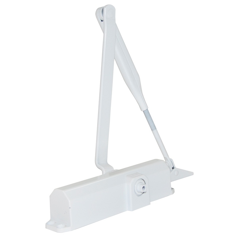 Изображение товара Доводчик дверной Dormakaba TS Compakt до 100 кг белый