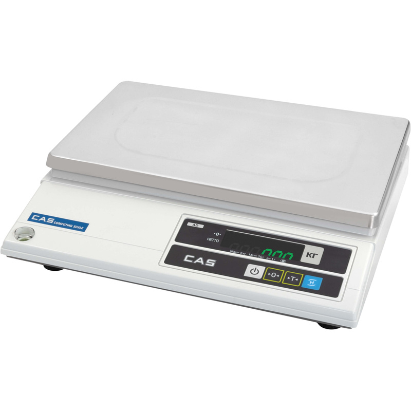 Изображение товара Весы торговые CAS AD-25 25 кг для фасовки с интерфейсом RS-232