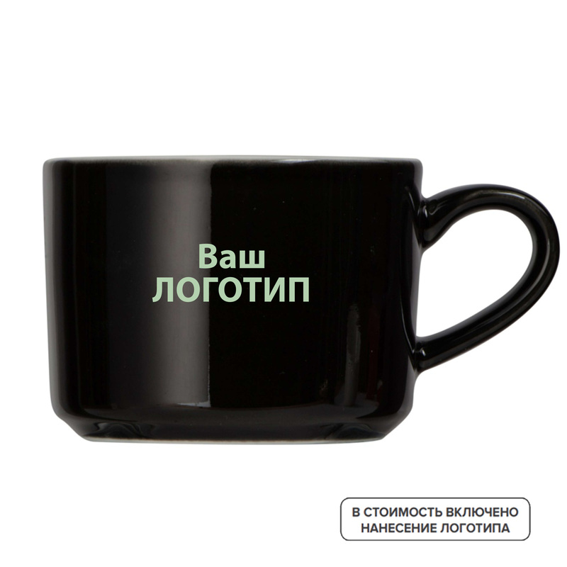 Изображение товара Чайная пара Phyto 220 мл фарфор с логотипом одноцветная печать