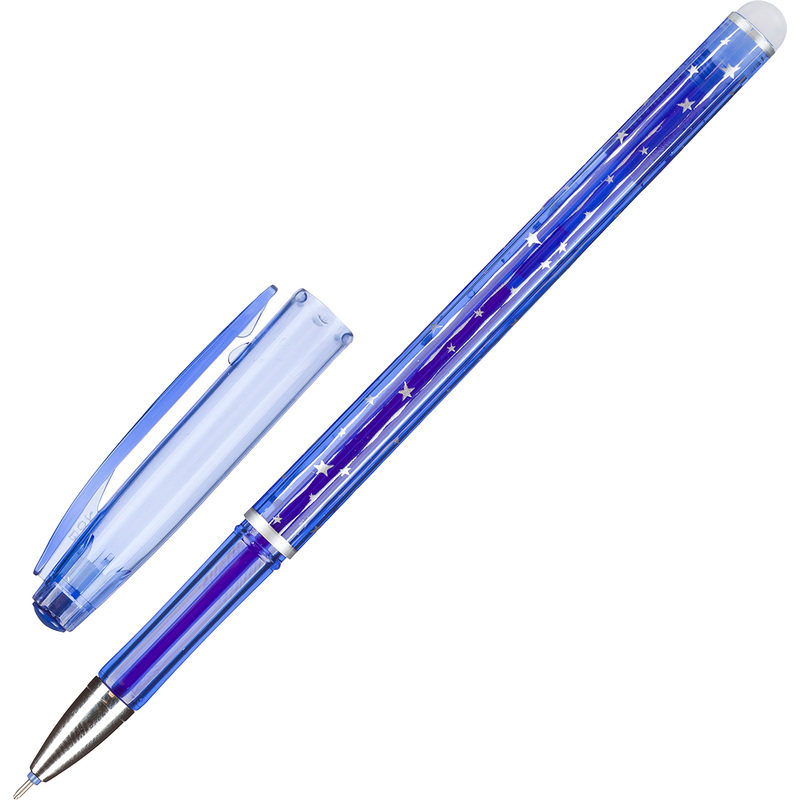 Изображение товара Ручка гелевая со стираемыми чернилами Attache синяя (толщина линии 0.5 мм)