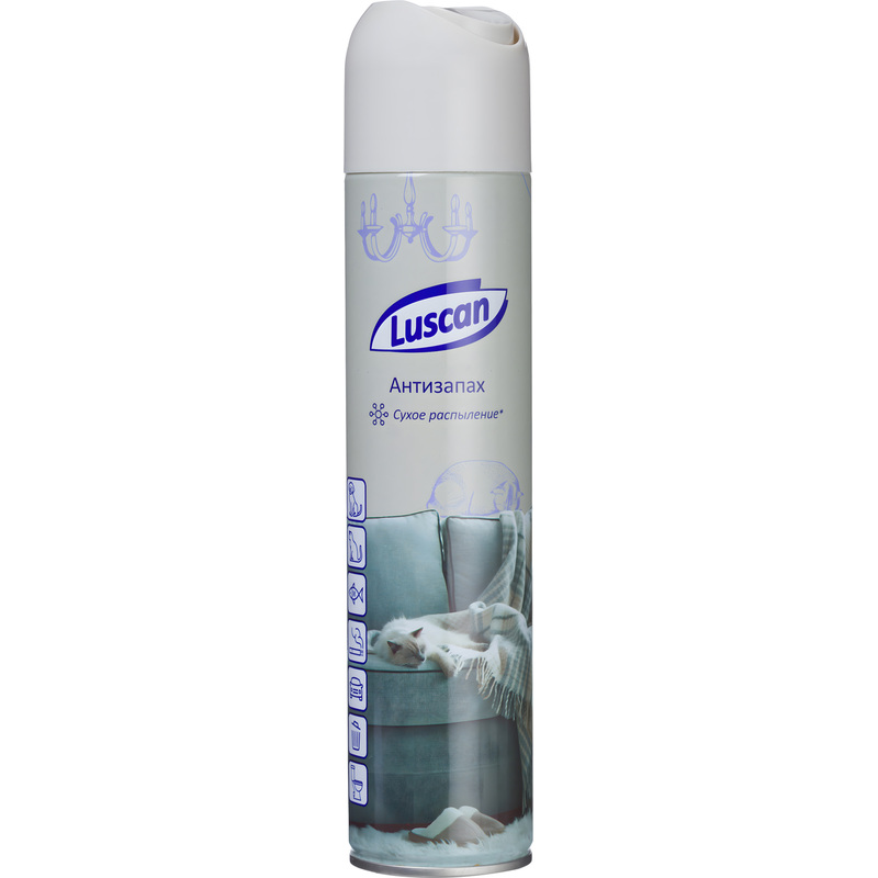 Изображение товара Нейтрализатор запаха Luscan Антизапах 330 мл аэрозоль для дома и общественных мест