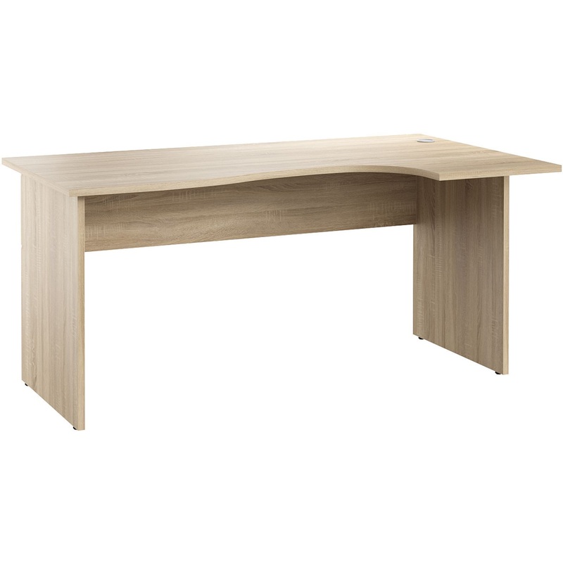 Изображение товара Стол эргономичный Комус Мебель (Easy to lead) Easy One 876.877 правый (дуб сонома, 1600х900х743 мм)