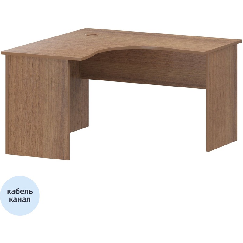 Изображение товара Угловой письменный стол Арго А-203.60 левый орех гварнери