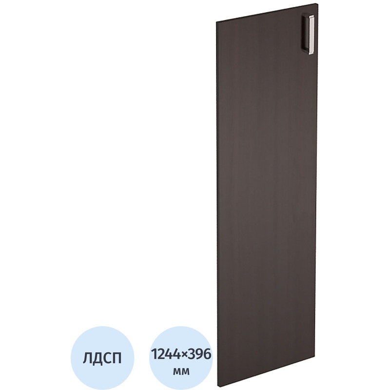 Изображение товара Дверь средняя Avance 6ФЗ.006 венге 396х1244 мм с замком и фурнитурой