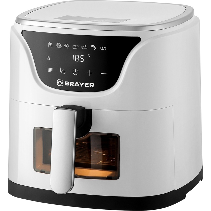 Изображение товара Аэрогриль Brayer BR2036WH 5 л 1500 Вт автоматические программы