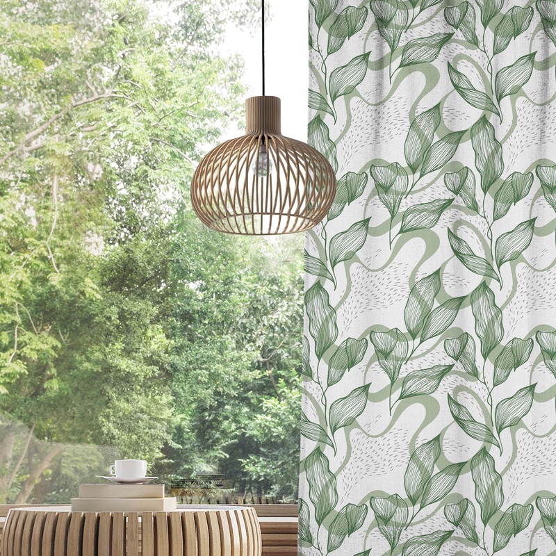 Изображение товара Штора Волшебная ночь Рогожка 165x270 см разноцветная натуральная фактура