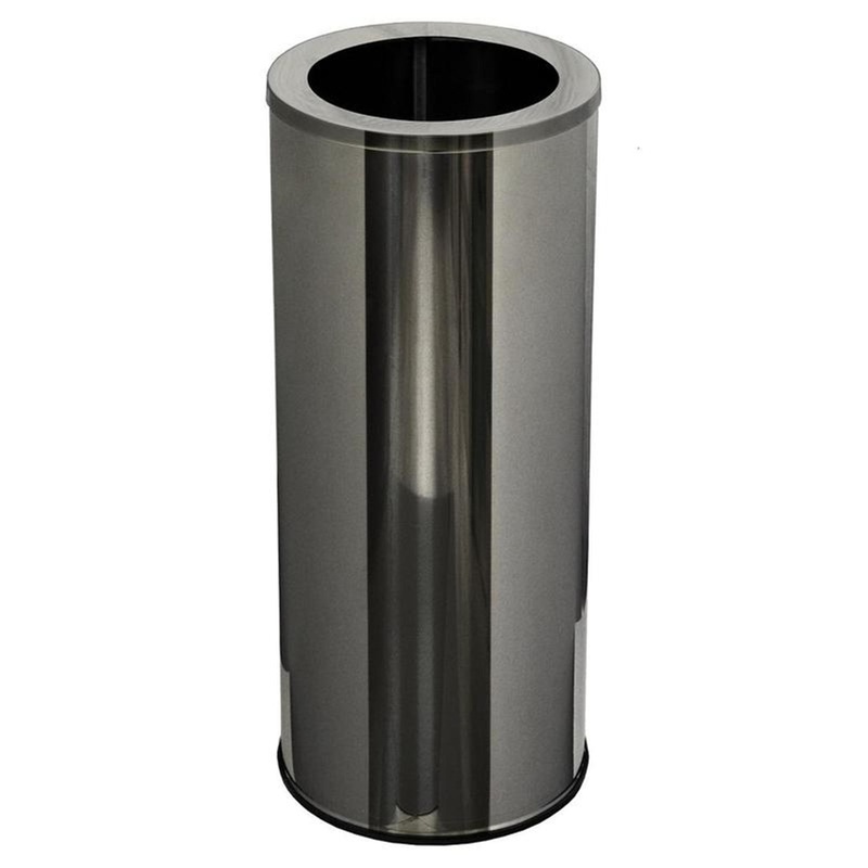 Изображение товара Урна для мусора 30 л из нержавеющей стали для уличного и внутреннего использования