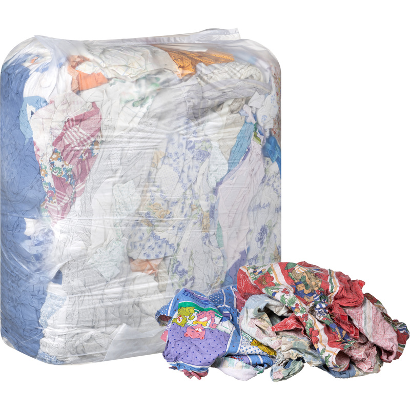 Изображение товара Ветошь постельная цветная 10 кг, размеры 70x80 см, Беларусь