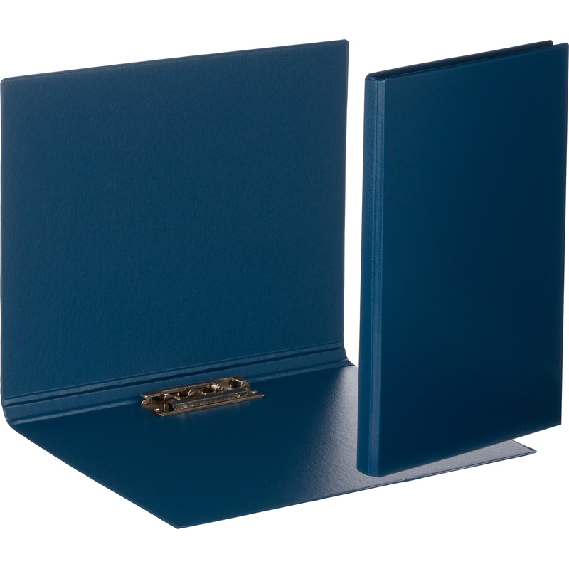 Изображение товара Папка с зажимом Bantex Attache Selection А4 синяя для документов до 100 листов