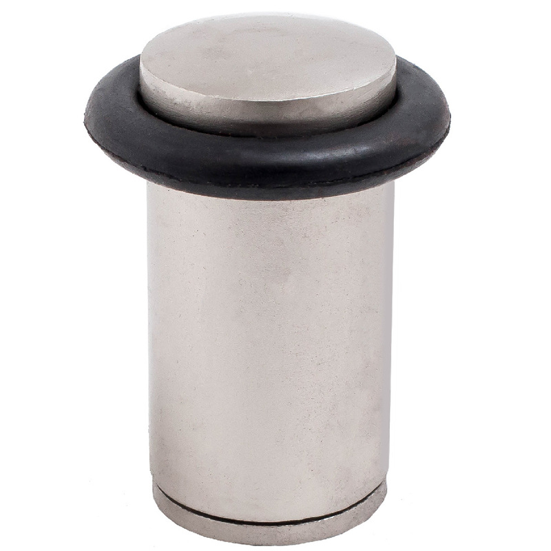 Изображение товара Фиксатор цилиндр ограничитель дверной Стандарт 588А-1 SN никель