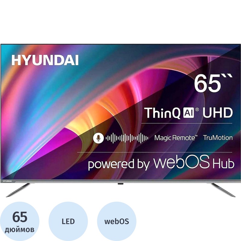 Изображение товара Телевизор 65 дюймов Hyundai H-LED65BU7100 Ultra HD 4K