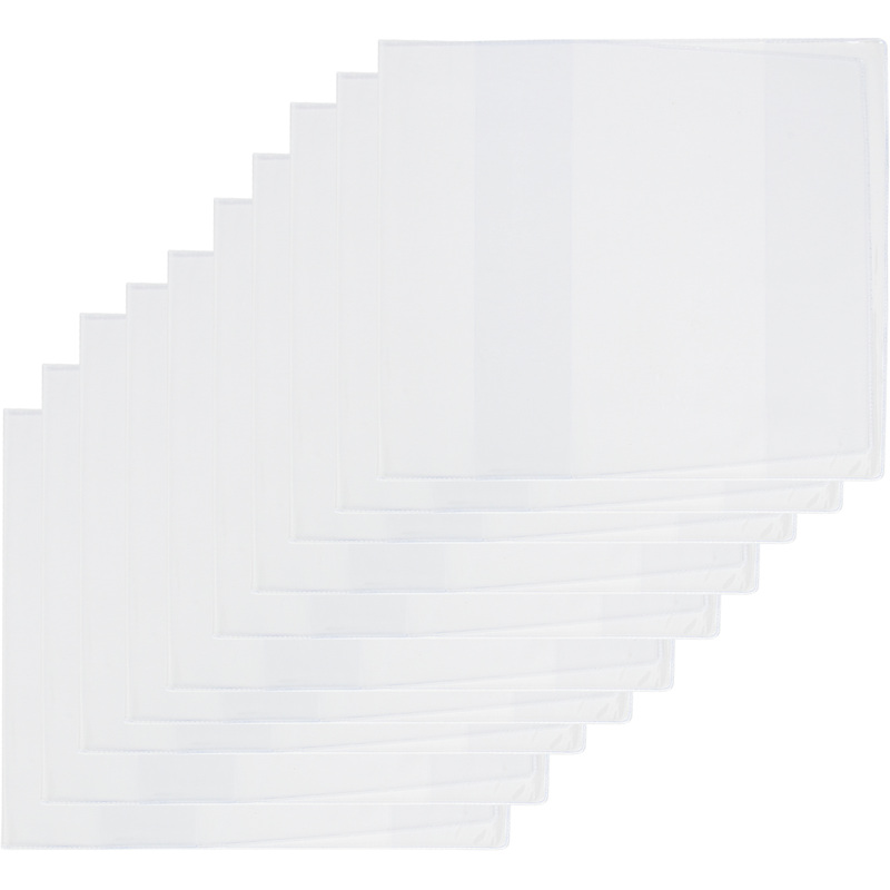 Изображение товара Набор обложек для прописей и тетрадей Комус Класс 243x455 мм 110 мкм (10 штук в упаковке)