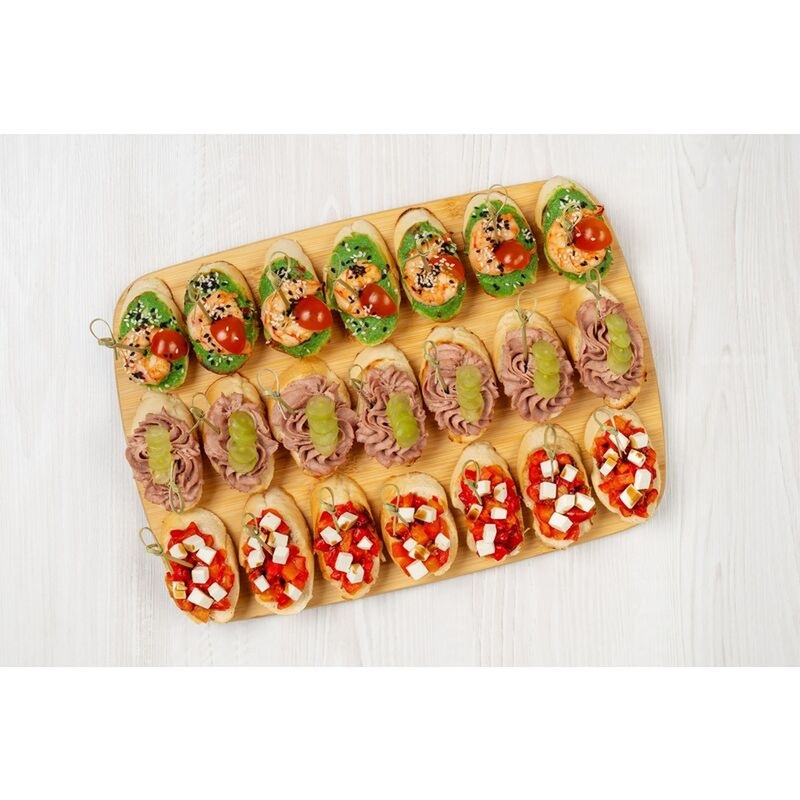 Изображение товара Фуршетный сет брускетт Палитра вкусов для 5-10 персон