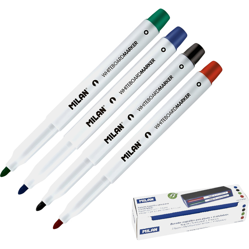 Изображение товара Набор принадлежностей Milan для магнитно-маркерной доски (5 предметов)