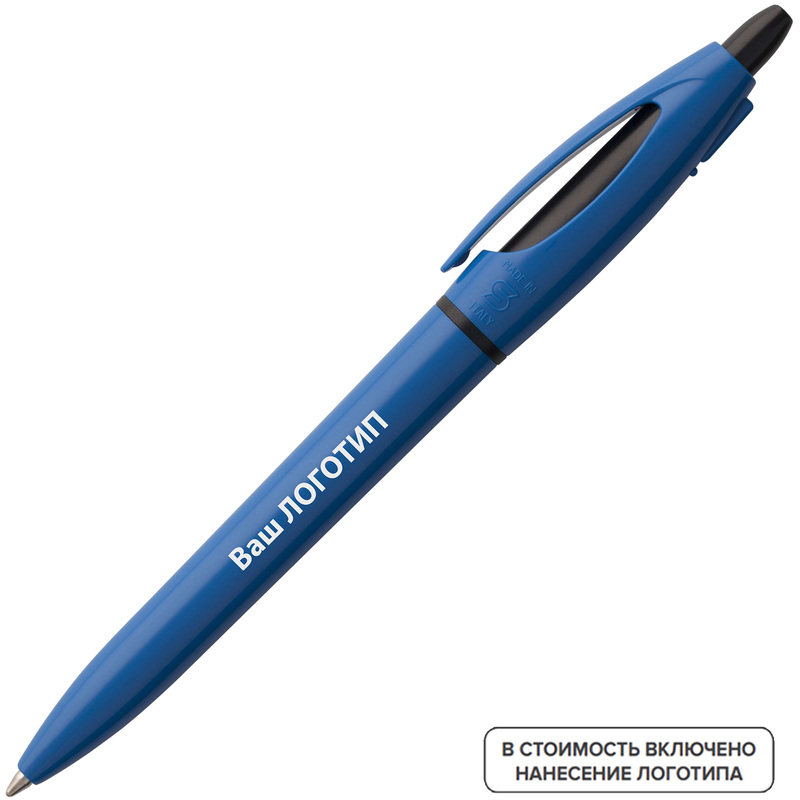 Изображение товара Шариковая автоматическая ручка Stilolinea S синяя 1 мм упаковка 100шт