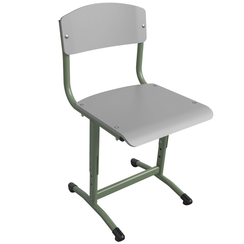 Изображение товара Ученический стул Универсал регулируемый 3-5 лет из металла и фанеры