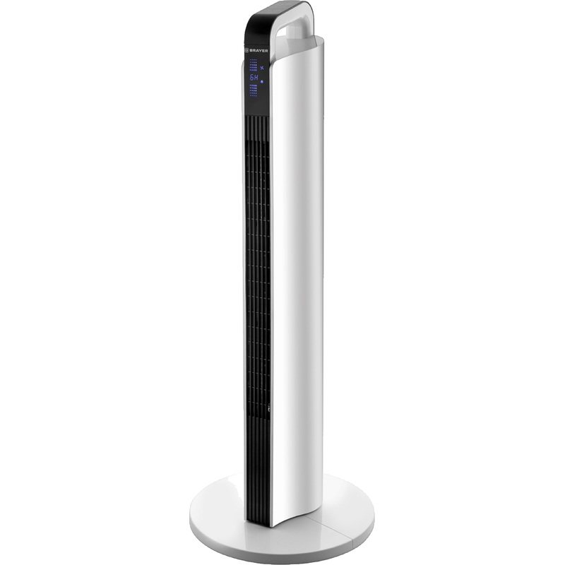 Изображение товара Вентилятор напольный колонный Brayer BR4955 белый