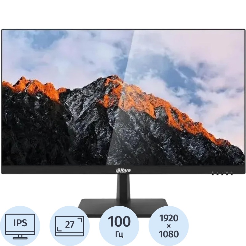 Изображение товара Монитор 27" Dahua DHI-LM27-A201F чёрный