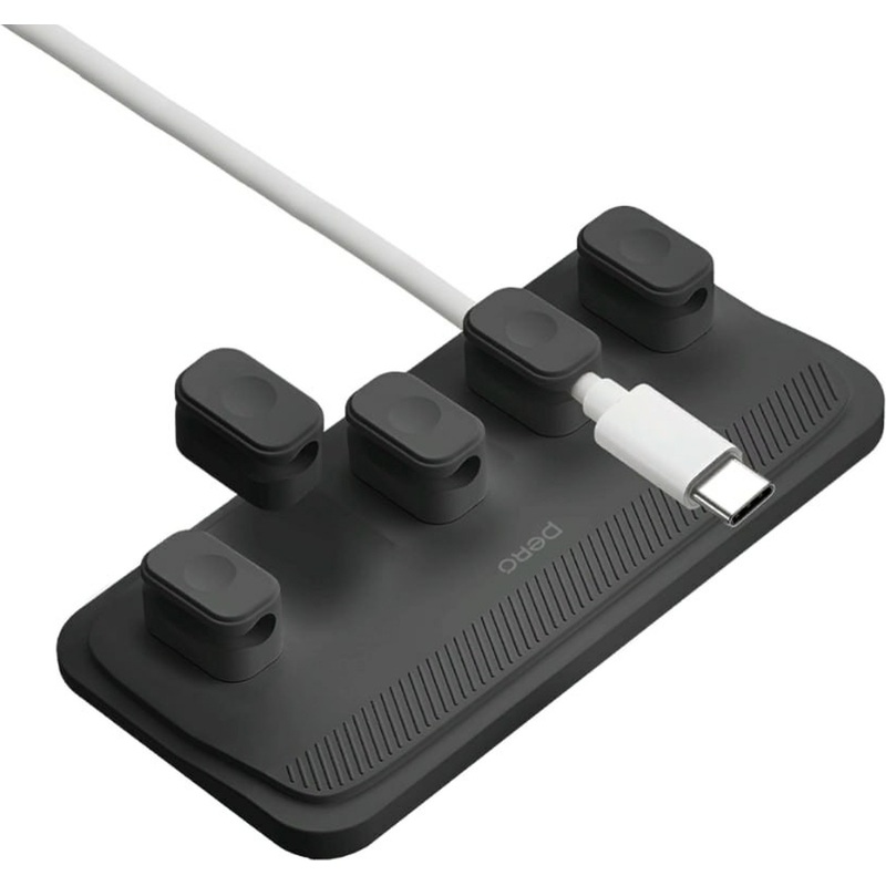 Изображение товара Органайзер для проводов Pero DM02 Ultimate 80 мм черный