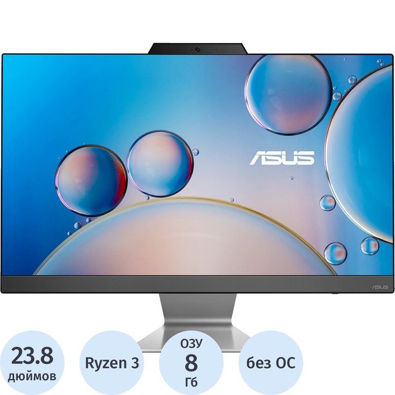 Изображение товара Моноблок 23.8 ASUS F3402WFA-BPC0050 с процессором AMD