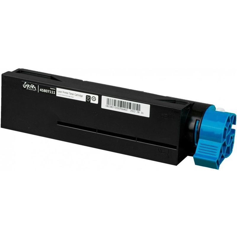 Изображение товара Лазерный картридж Sakura для OKI 45807111 черный совместимый 12000 страниц