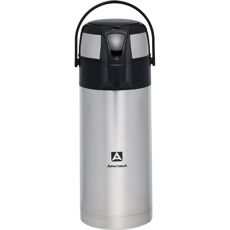 Изображение товара Термос с узким горлом Арктика 3500 мл серебристый
