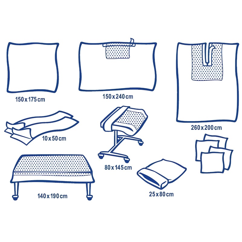 Изображение товара Комплект одноразового белья Hartmann Foliodrape Protect для артроскопии на плече