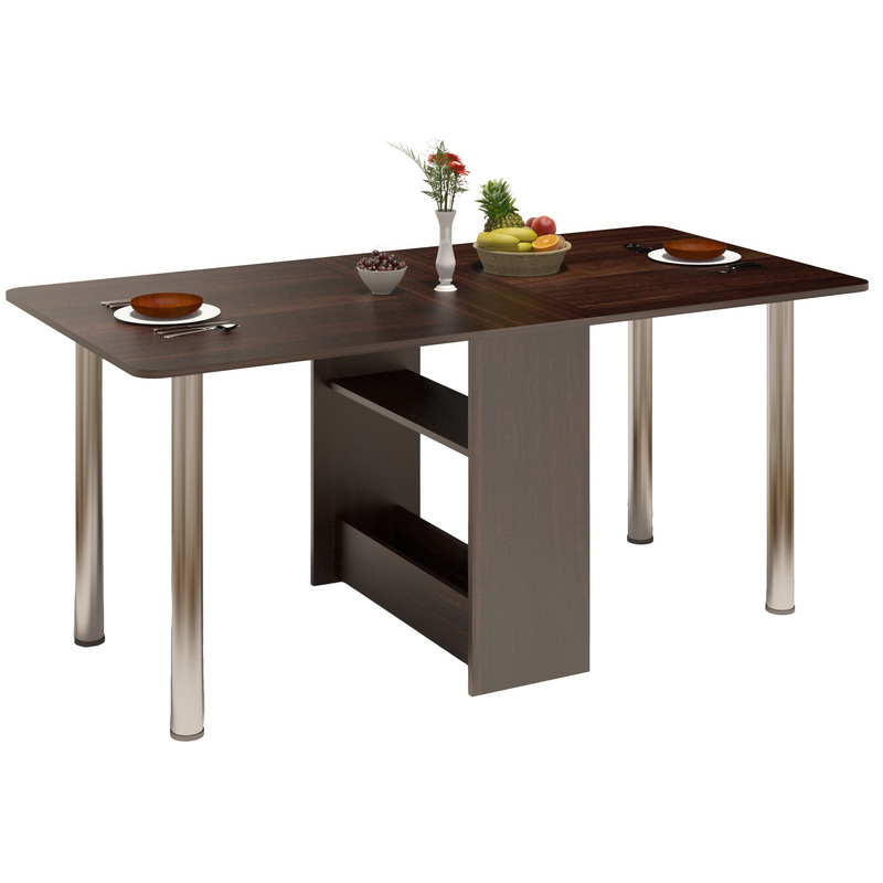 Изображение товара Стол обеденный раскладной Сокол СП-04м.1 (венге, 1661х830х740 мм)