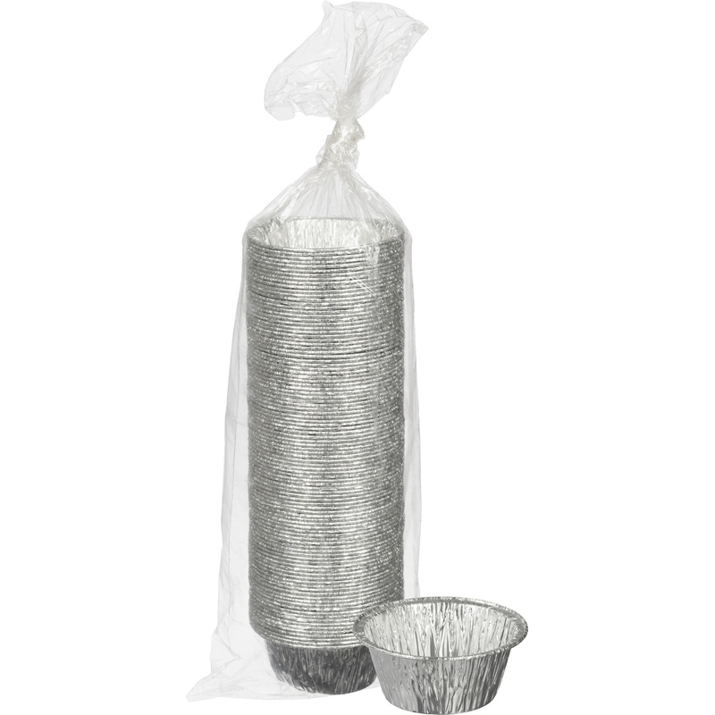 Изображение товара Алюминиевые формы Горница круглые 130 мл 100 штук Россия