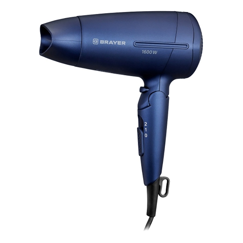 Изображение товара Фен для волос Brayer BR3020BL бюджетный с регулировкой температуры и Cold Air