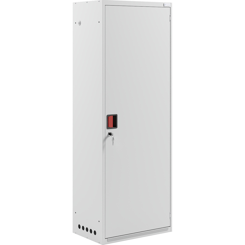 Изображение товара Шкаф для газовых баллонов Металл-Завод ШГР 50-2 светло-серый 740х385х1100 мм