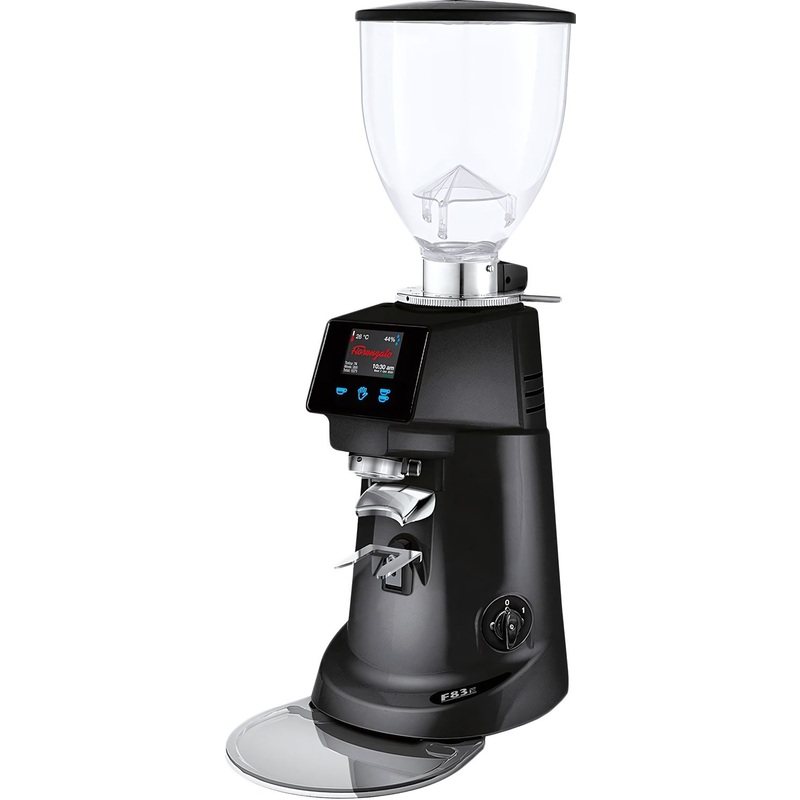 Изображение товара Электронная кофемолка Fiorenzato F 83 E Black с сенсорным дисплеем профессиональная