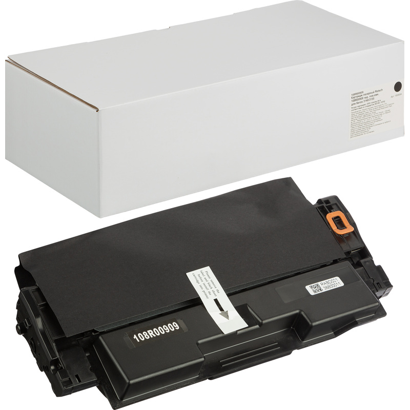 Изображение товара Картридж лазерный Retech 108R00909 для Xerox черный повышенной емкости